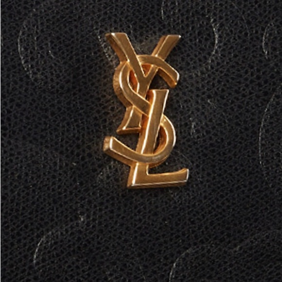 🖤YSL🖤COA🖤Arabesque Calfskin Leather Tote Bag - Picture 7 of 14